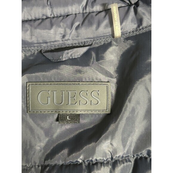 Guess Jacket‎ Women's Large Puffer Softshell Full Zip Long Sleeve Outdoo… - Picture 5 of 9